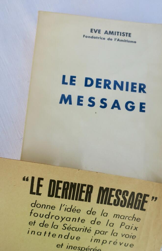 Eve Amitiste Le dernier message