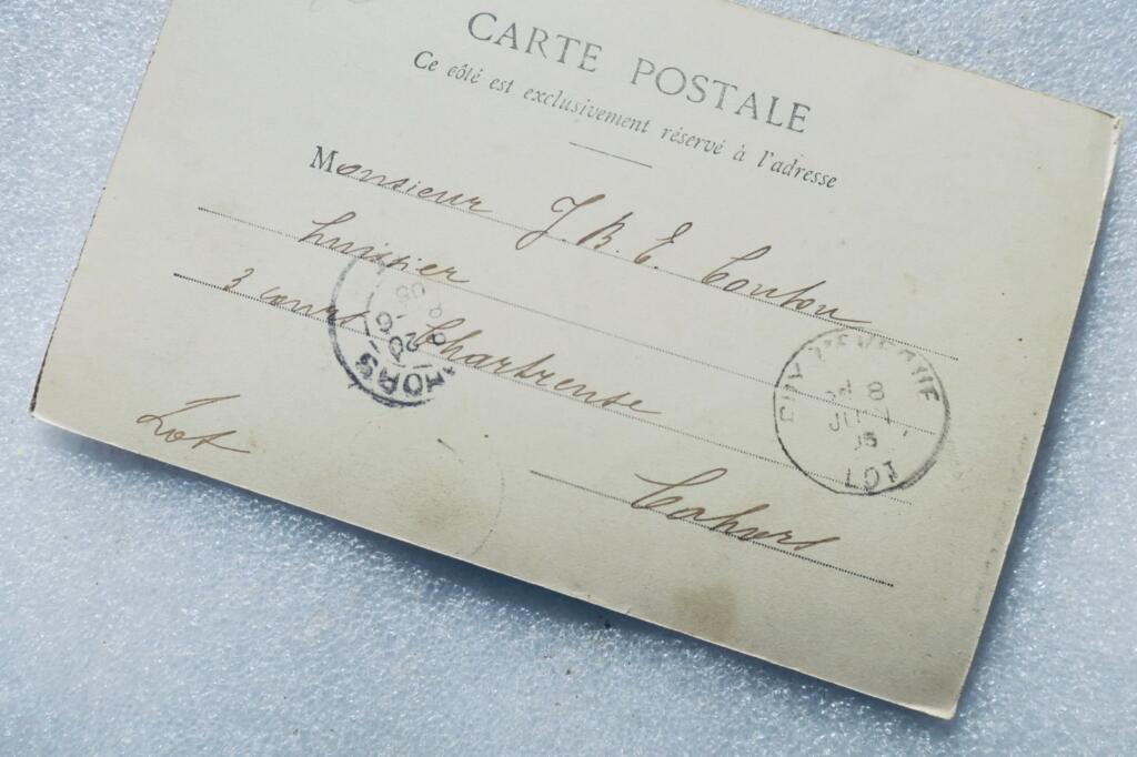 éventail T&rsquo;en as un oeil 1905
