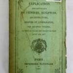 Explication des Ouvrages de Peinture, Sculpture, Architecture..1877 - La Librairie Antique