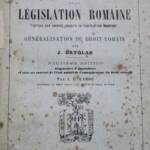 EXPLICATION HISTORIQUE DES INSTITUTS DE L’EMPEREUR JUSTINIEN 1883 - La Librairie Antique