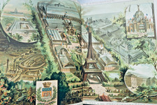 exposition 1889 EIFFEL Livre d'Or de l'Exposition