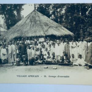 Exposition coloniale village africain, Groupe d'ensemble