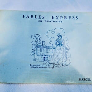 Fables express en quatrains Damain