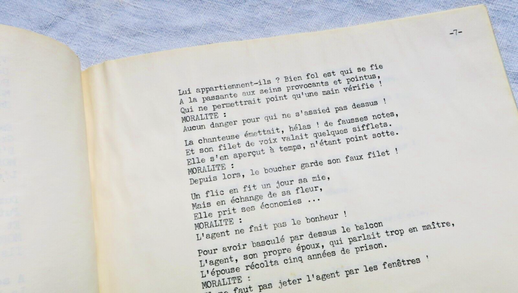 Fables express en quatrains Damain