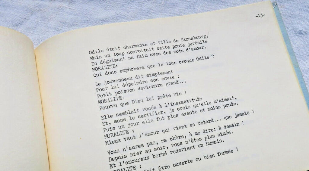 Fabeln in Versen: Quatrains-Sammlung