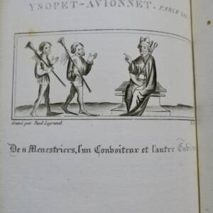  Fables inédites des XIIe, XIIIe et XIVe siècles, et Fables de La Fontaine 1825