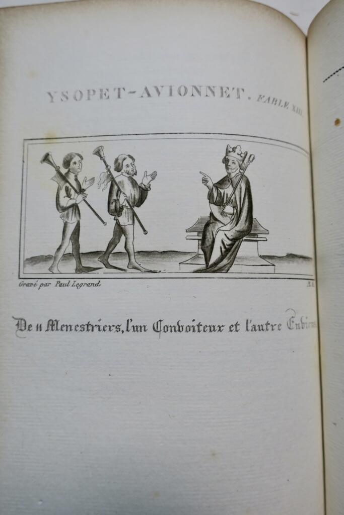 Medieval & La Fontaine Fables: Comparative Study 1825