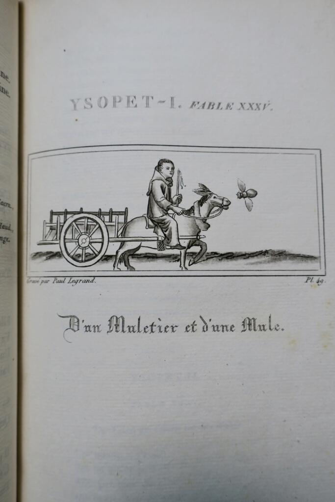 Medieval & La Fontaine Fables: Comparative Study 1825