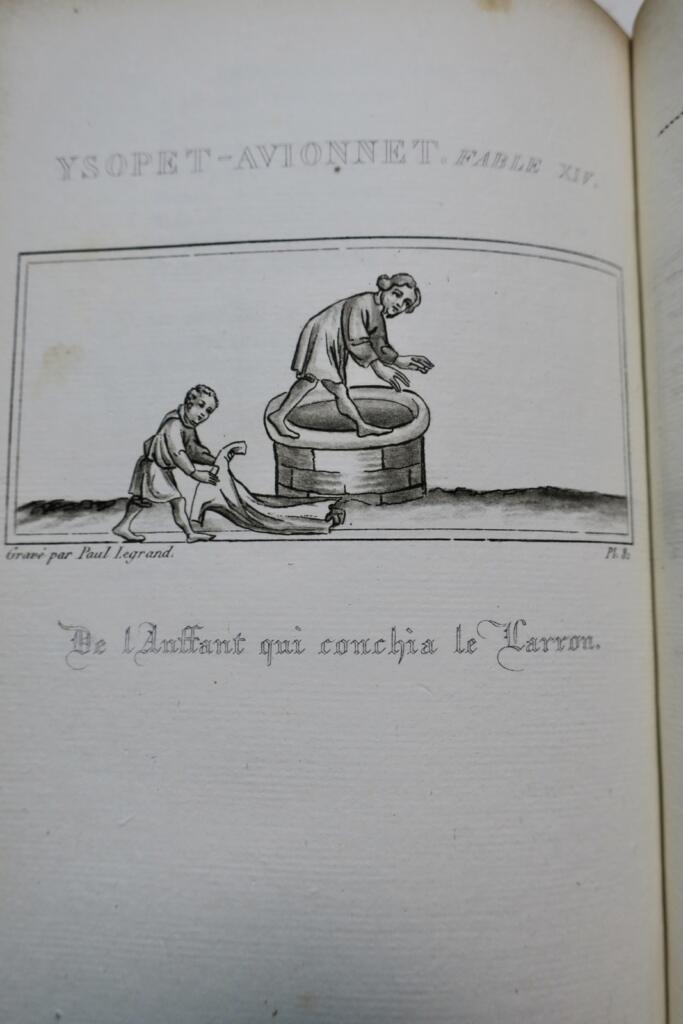 Medieval & La Fontaine Fables: Comparative Study 1825