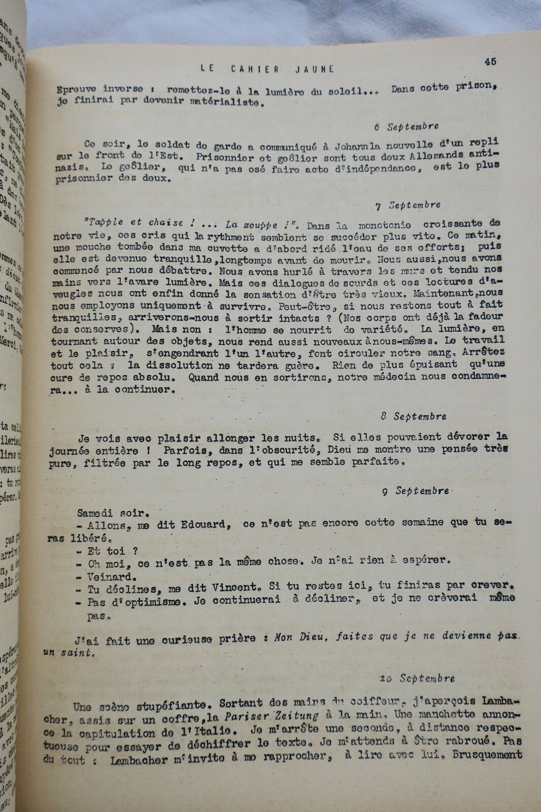 Writings from Prison 1944 - Image 3