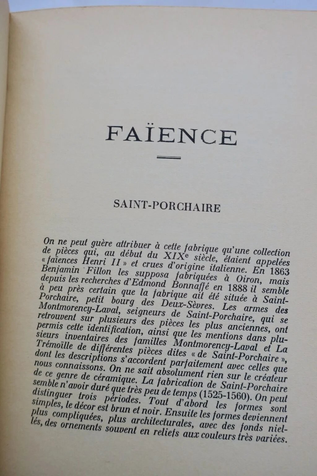 Französische Fayence von 1525 bis 1820