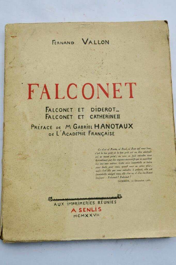 Bildhauer Falconet: Leben und Beziehungen