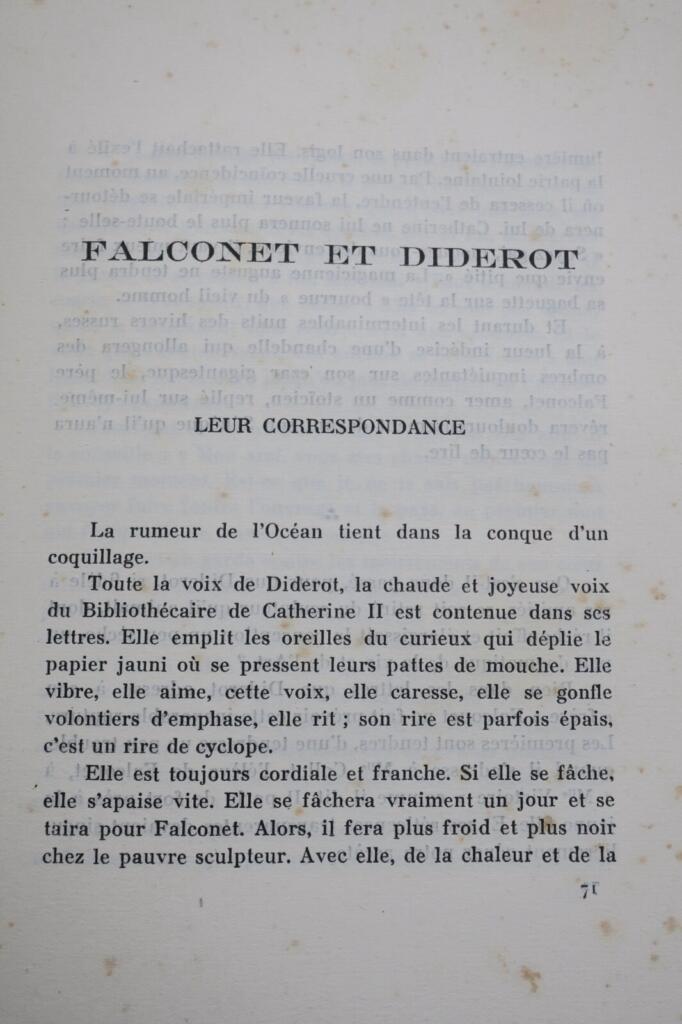 Leben und Werke von Falconet