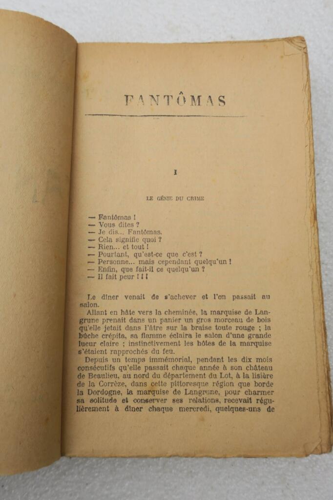 Collection of Fantômas novels