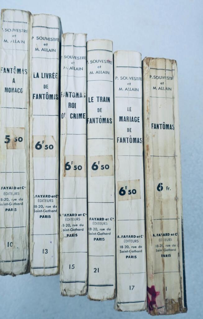 Collection of Fantômas novels