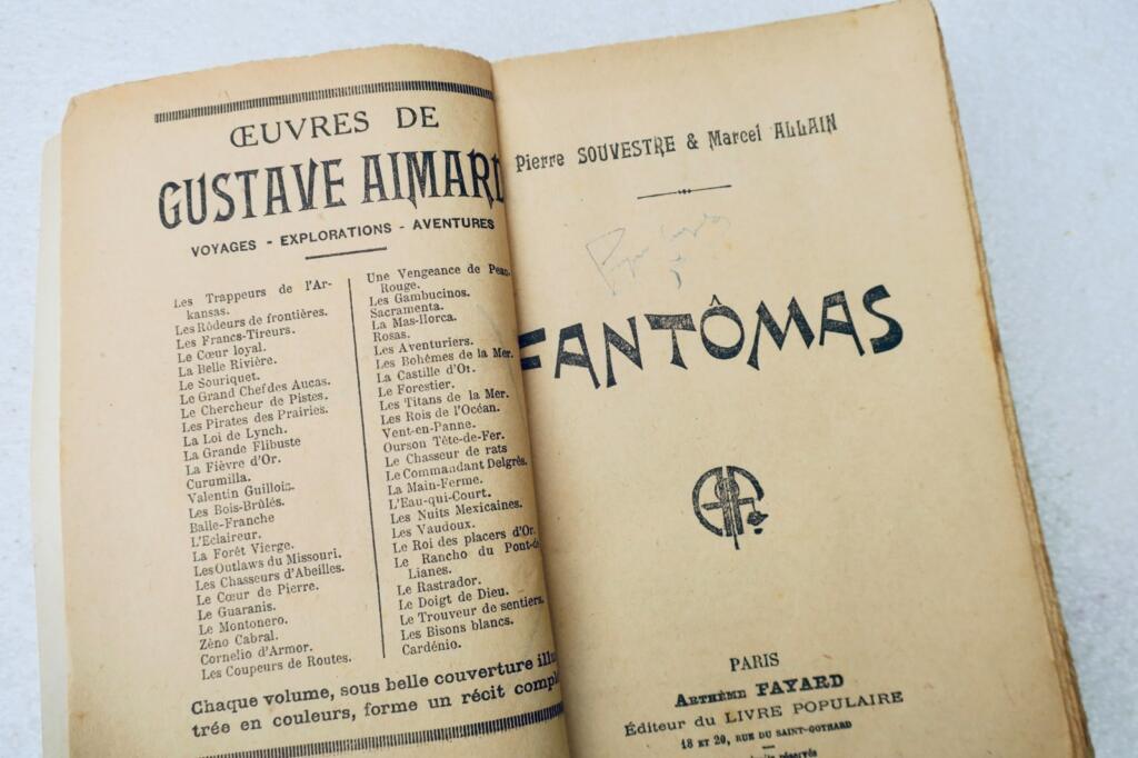 Collection of Fantômas novels