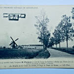 Farman's First Airplane Flight 1908