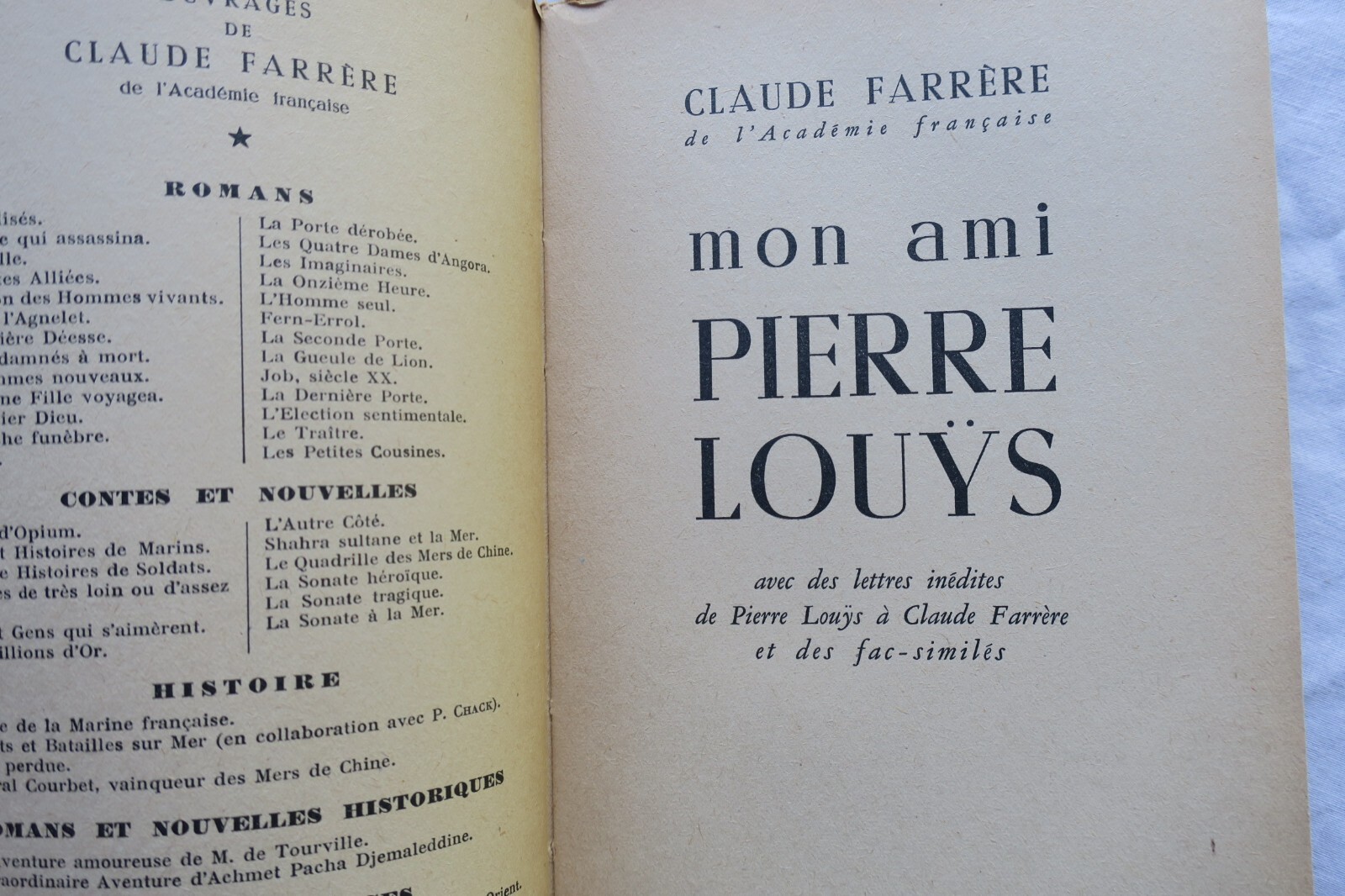 Memoir of Pierre Louÿs with unpublished letters - Image 4