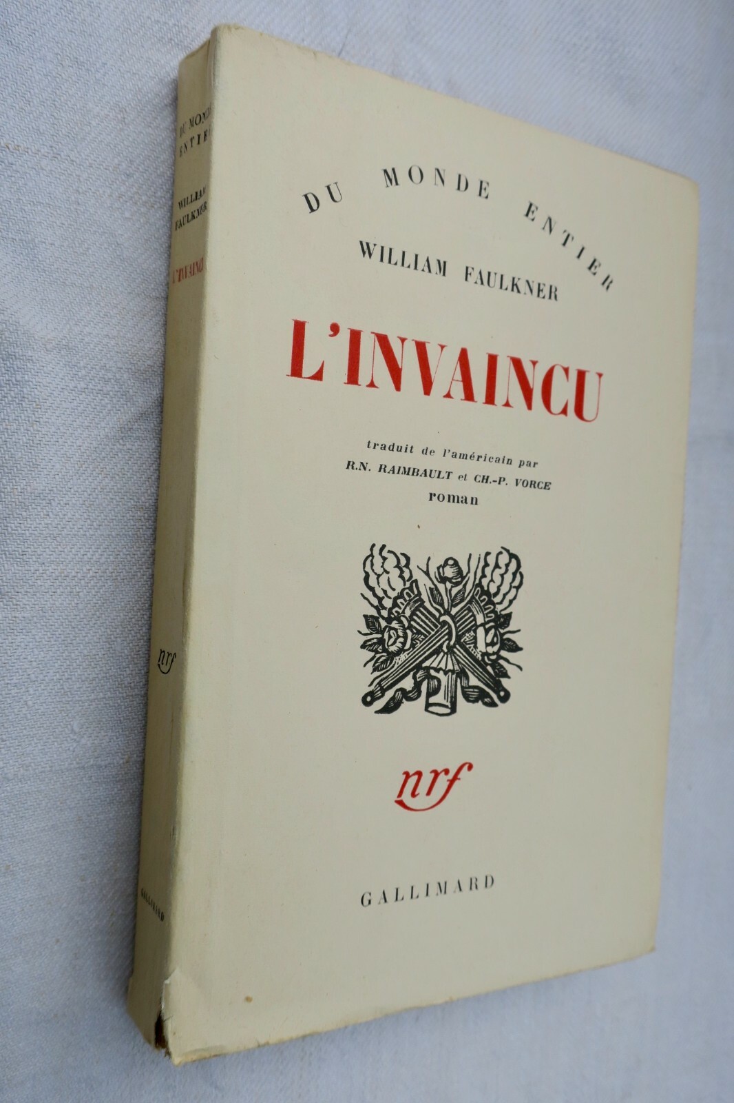Faulkner L'invaincu /EO NRF blanche – Image 2