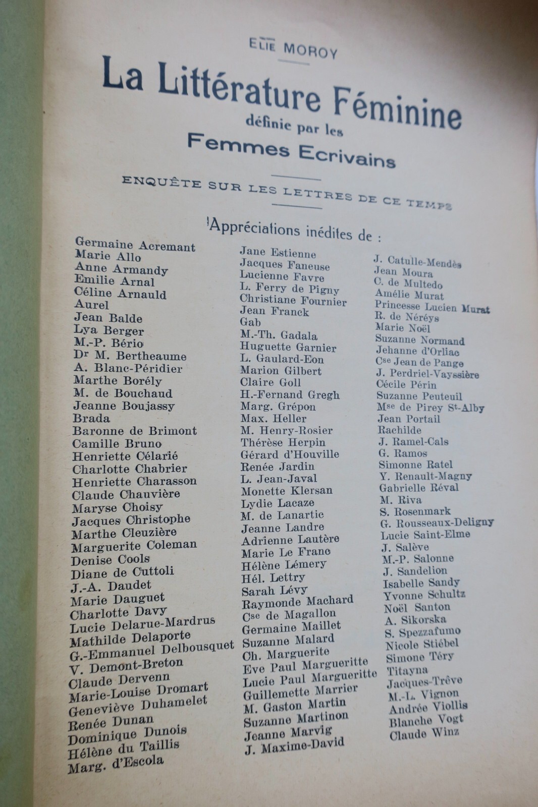 Women in Literature: A 1931 Study - Image 7