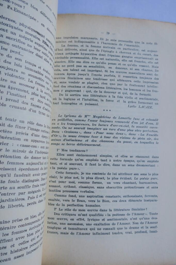 Women's Literature Anthology 1931