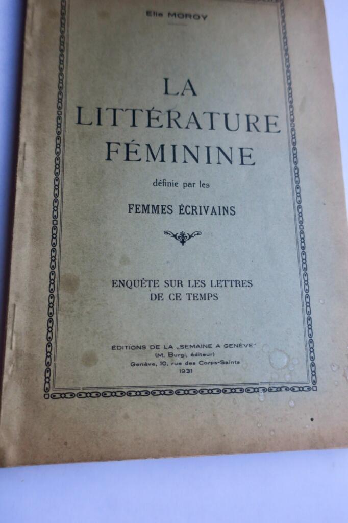 Women's Literature Anthology 1931