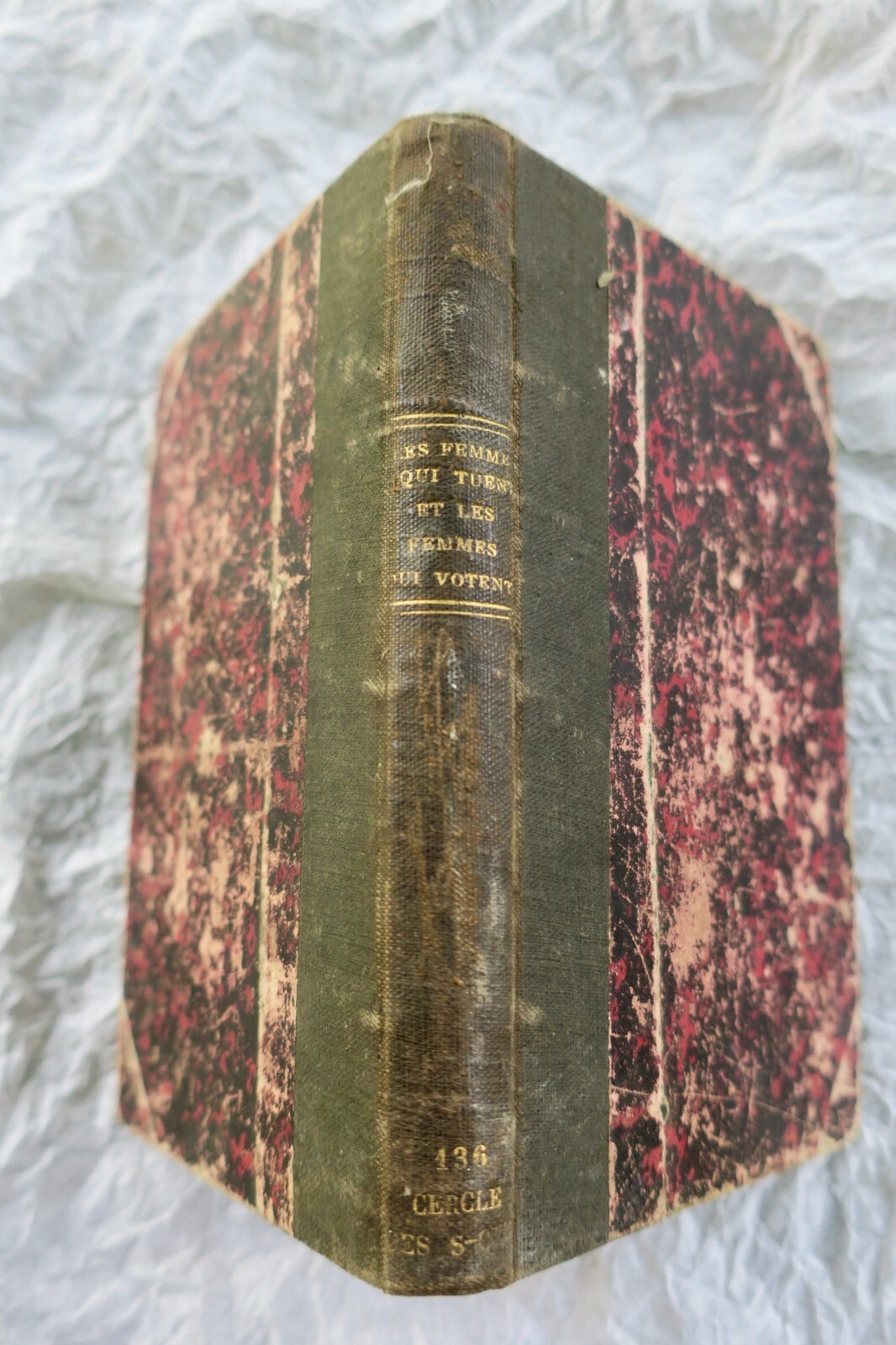 femmes qui tuent et les femmes qui votent 1880 DUMAS (Alexandre, Fils) - La Librairie Antique