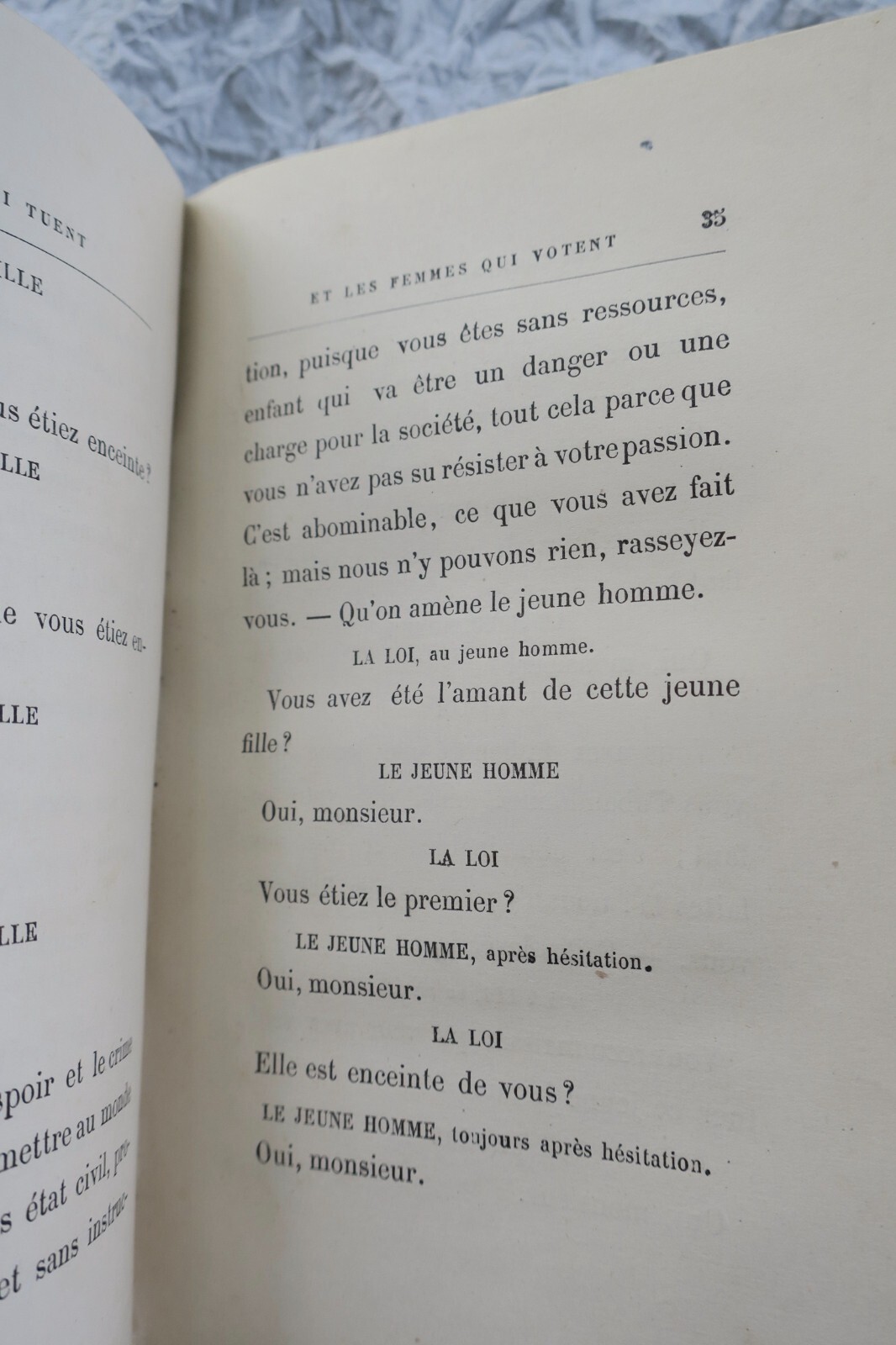Frauen, die töten, und Frauen, die wählen 1880 DUMAS (Alexandre fils)