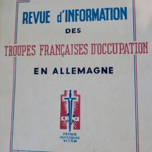 FFA Revue d'information des troupes françaises d'occupation en Allemagne 1946