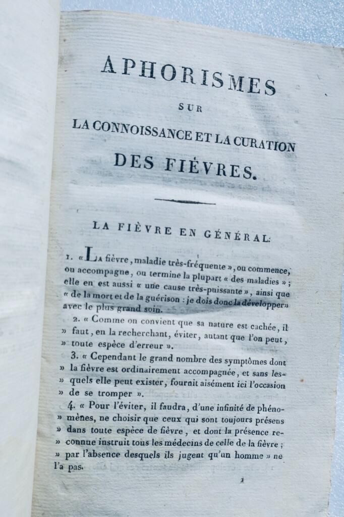 论热病的认识与治疗的格言