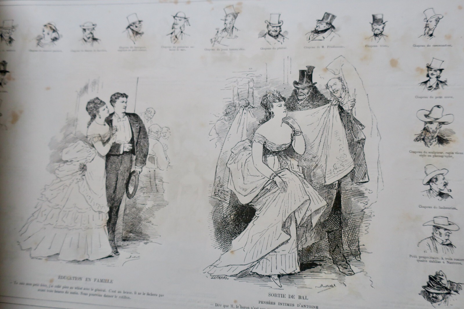 Sammlung aus Le Figaro, 1875 - Image 10