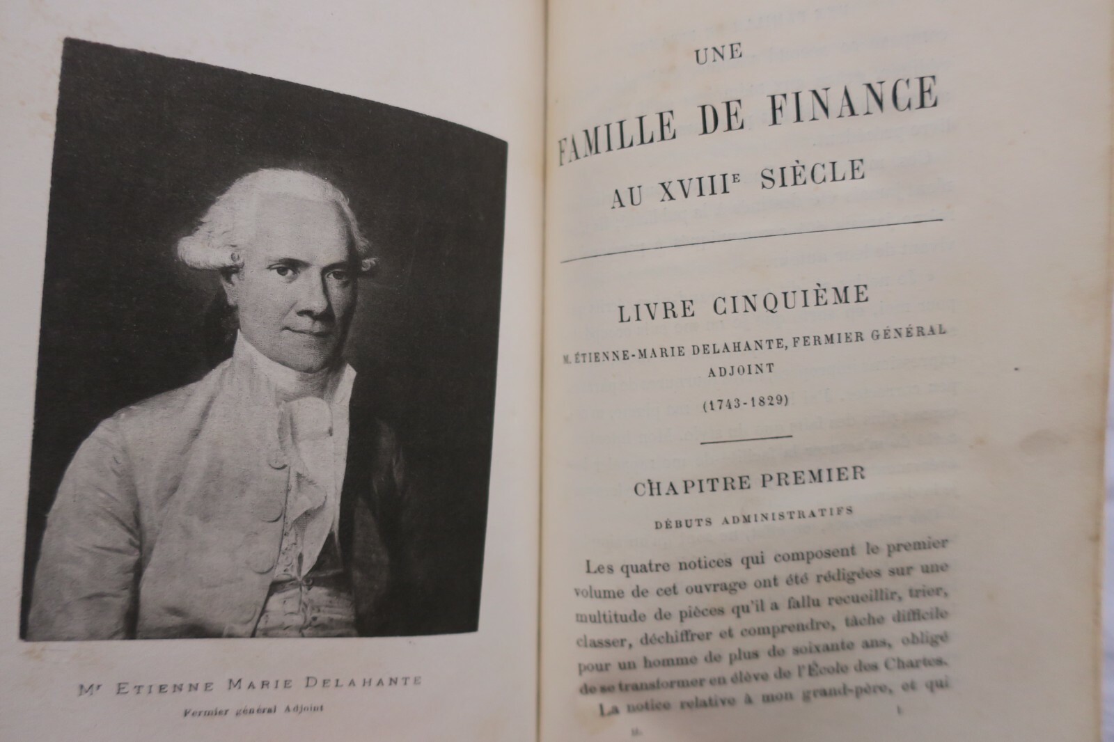 FINANCE famille de finance au XVIIIe siècle.Mémoires, Correspondance – Image 8