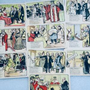 finance héritage Affaire Humbert 10 cartes-postales