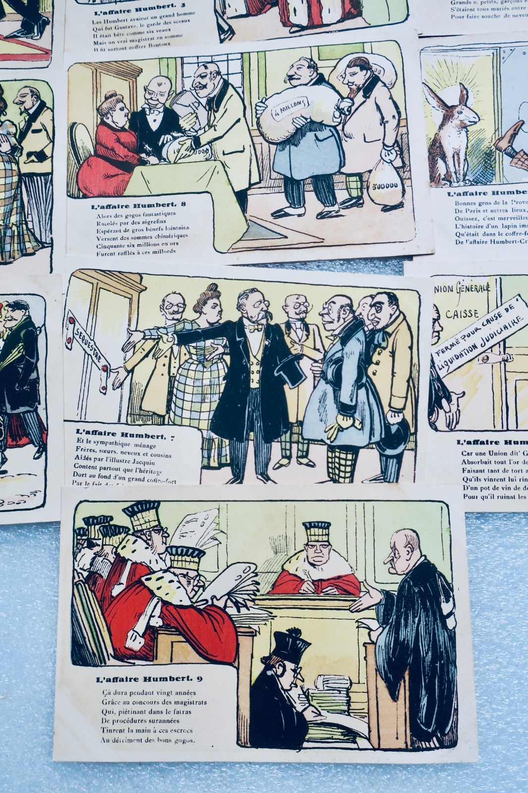 finance héritage Affaire Humbert 10 cartes-postales – Image 5