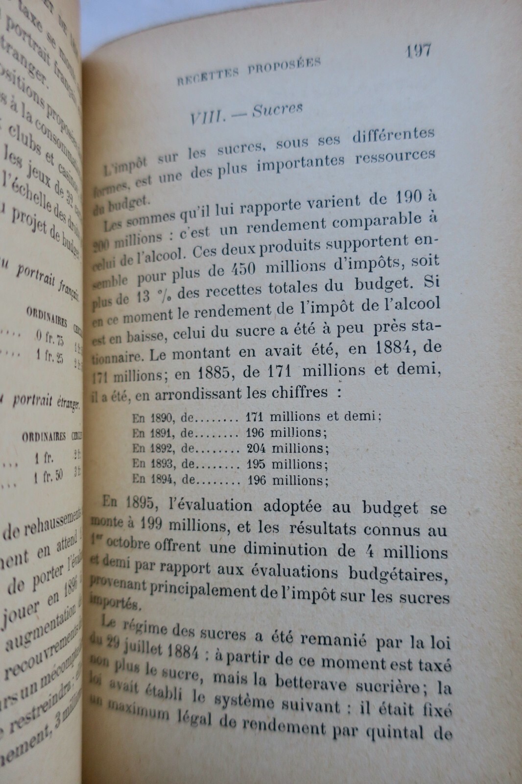 FINANCE Législation financière. Les budgets français Bidoire + envoi 1897 – Image 12