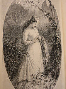 Flameng Huré ** Marguerite** Jouaust 1882 - Eau-Forte
