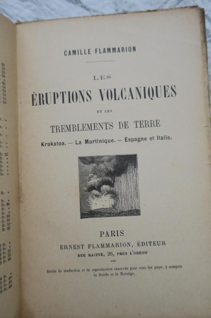Vulkanausbrüche und Erdbeben: Krakatau, Martinique und mehr
