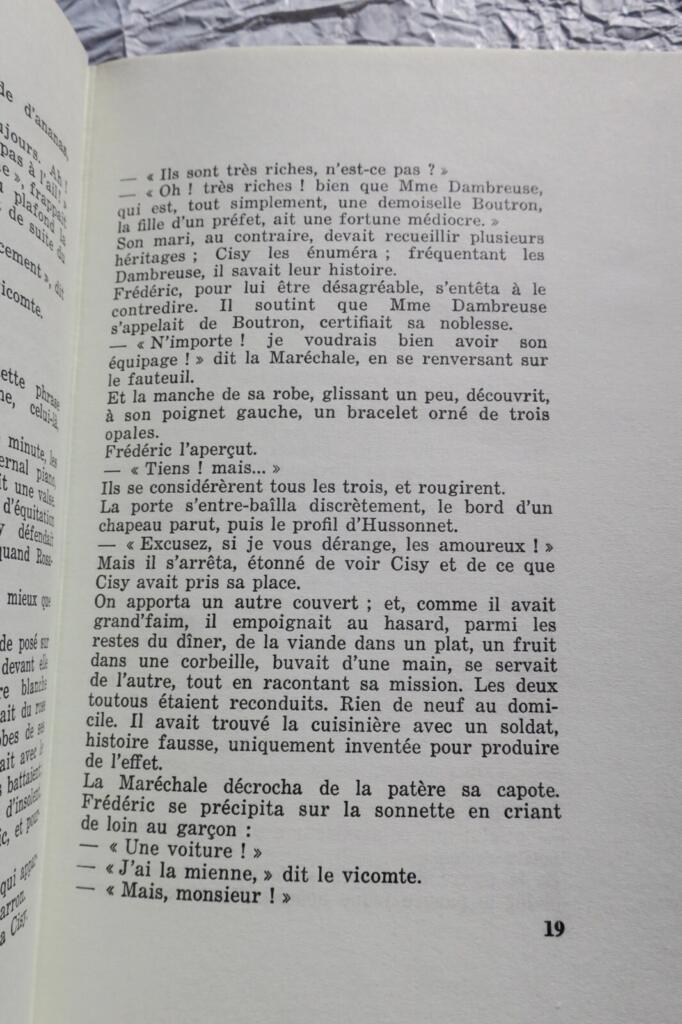 Flaubert, Gustave L’éducation Sentimentale