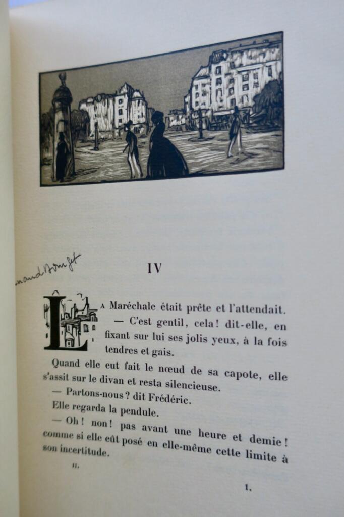 FLAUBERT, Gustave L’ÉDUCATION SENTIMENTALE, histoire d’un jeune homme