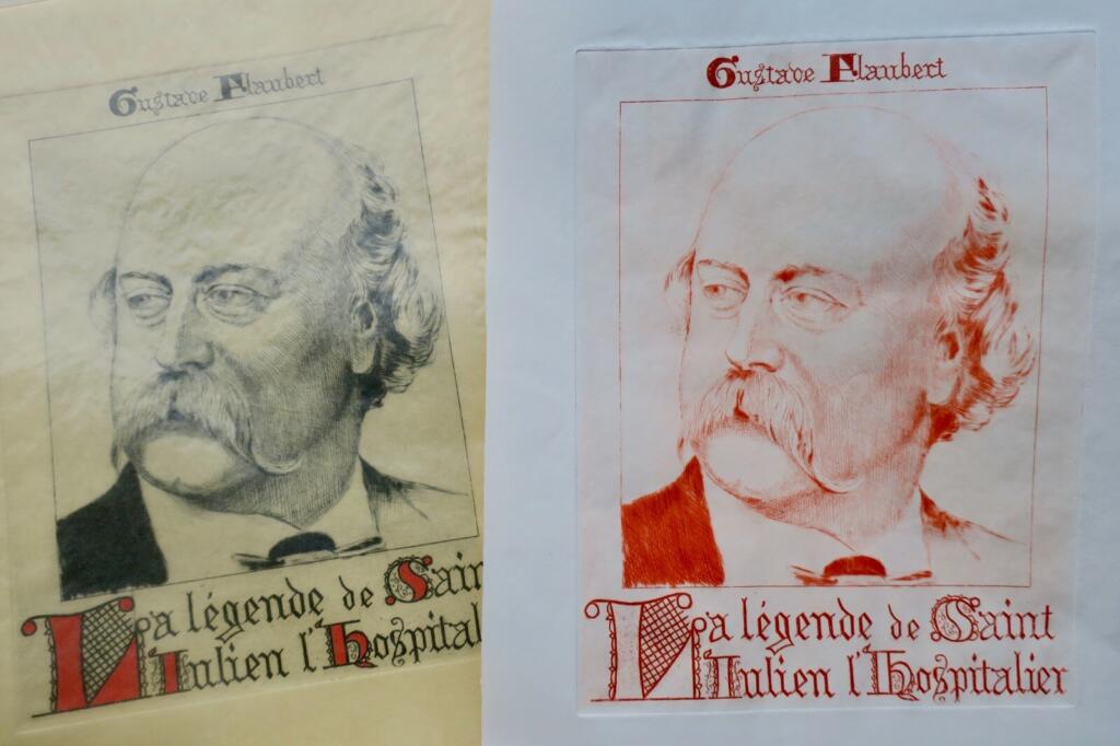 Gustave Flaubert's Illustrated Legend