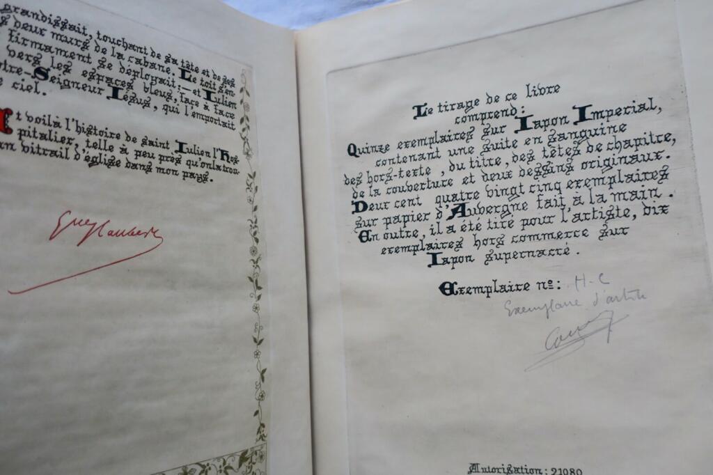 Gustave Flaubert's Illustrated Legend