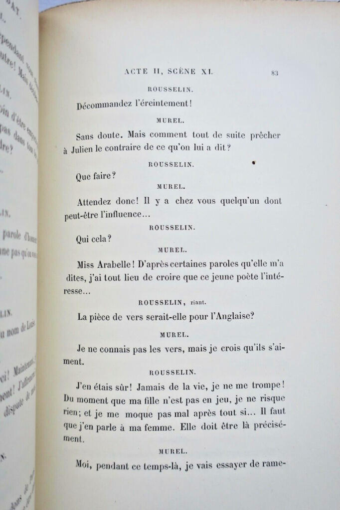 Flaubert théâtre 1885