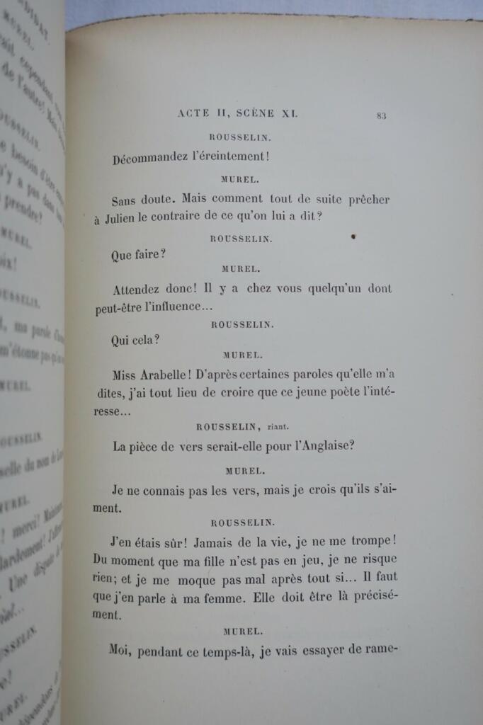 Flaubert théâtre 1885