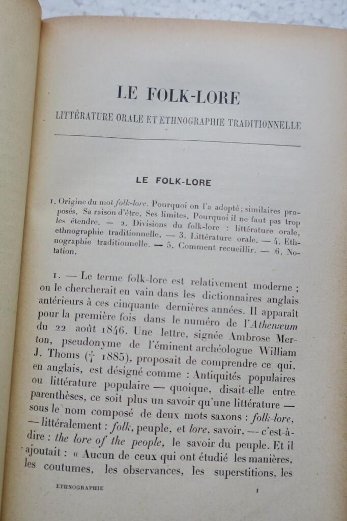 Mündliche Literatur und traditionelle Ethnographie
