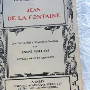 Essay über Jean de la Fontaine des 17. Jahrhunderts