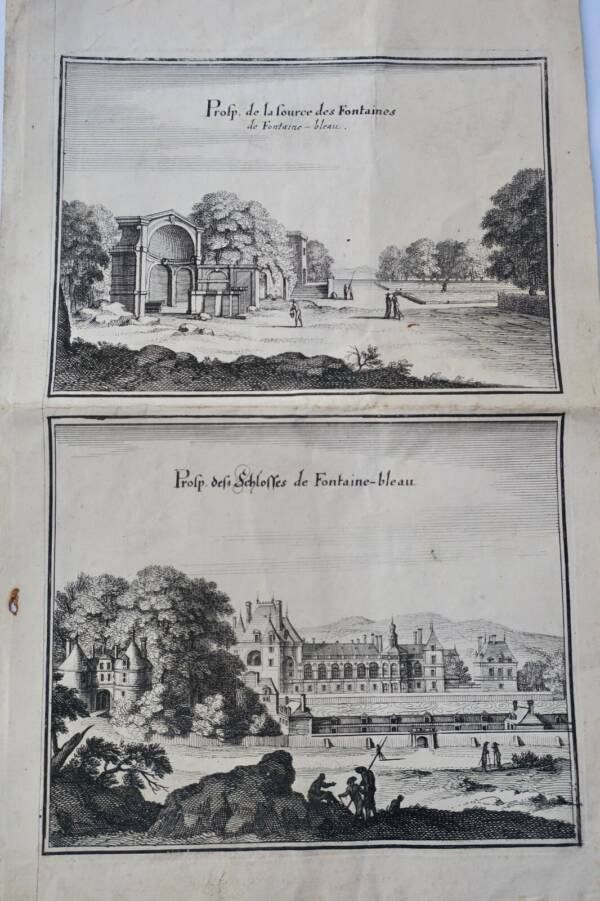 Engravings from Fontainebleau