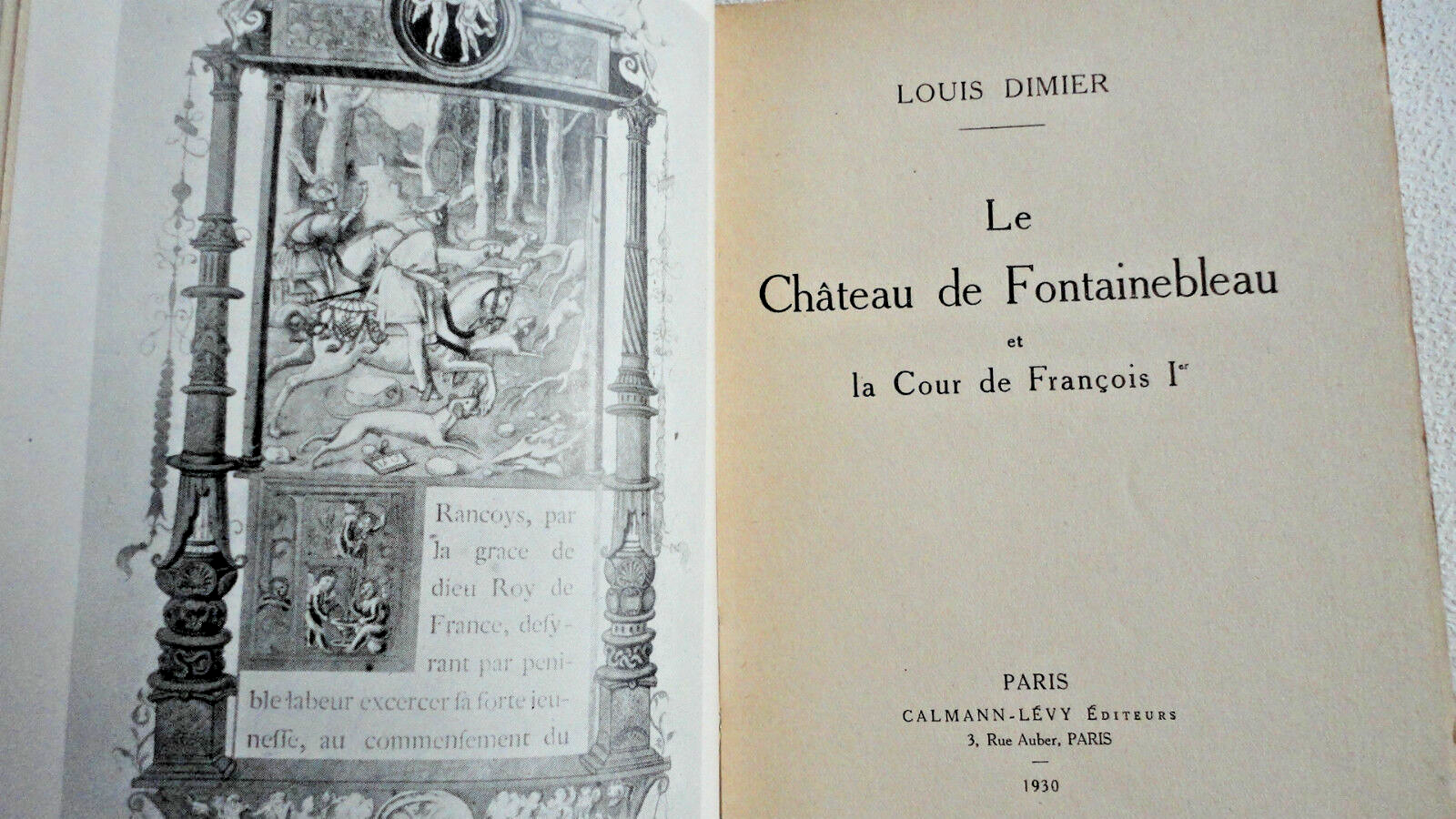The splendor of Fontainebleau<span class="lla-card-orig-wrap"><span class="lla-card-orig">❦ FONTAINEBLEAU Le chateau de fontainebleau et la cour de françois 1e</span></span> - La Librairie Antique