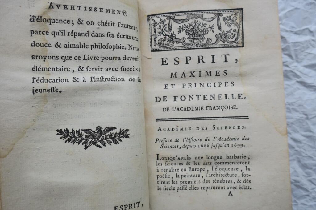 Gedanken und Prinzipien von Fontenelle