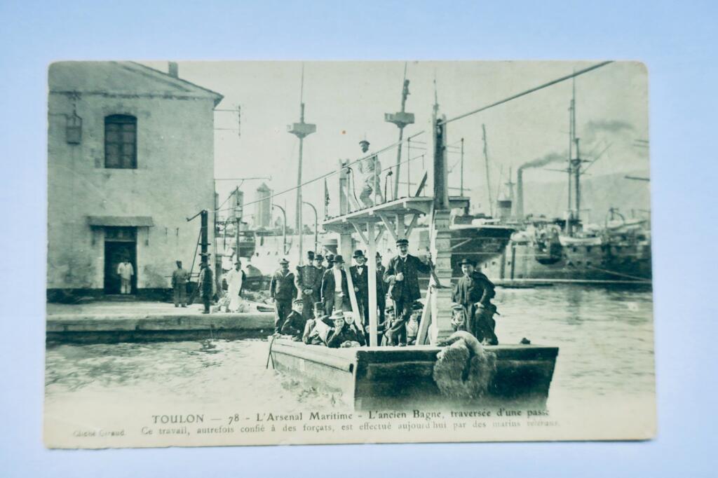 forçats TOULON L&rsquo;ARSENAL MARITIME L&rsquo;ANCIEN BAGNE