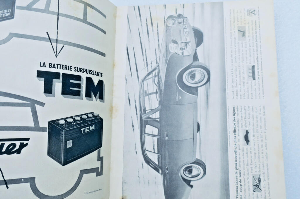 FORD TAUNUS REVUE TECHNIQUE AUTOMOBILE 1961 – N°180 Dauphine